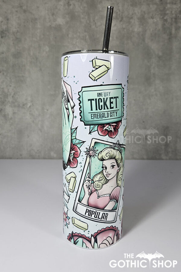 wicked tatz 20oz straight tumbler