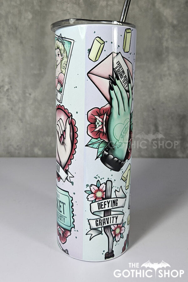 wicked tatz 20oz straight tumbler