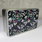 nightmare & purple roses gothic keepsake rectangular tin