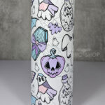 creepy pastel halloween ghosites gothic 20oz straight tumbler