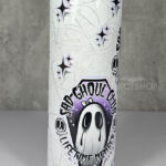 sad ghoul club lifetime member ghost gothic 20oz straight tumbler