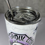sad ghoul club lifetime member ghost gothic 20oz straight tumbler