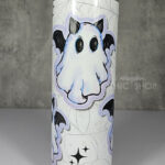 imposter bat ghost gothic 20oz straight tumbler