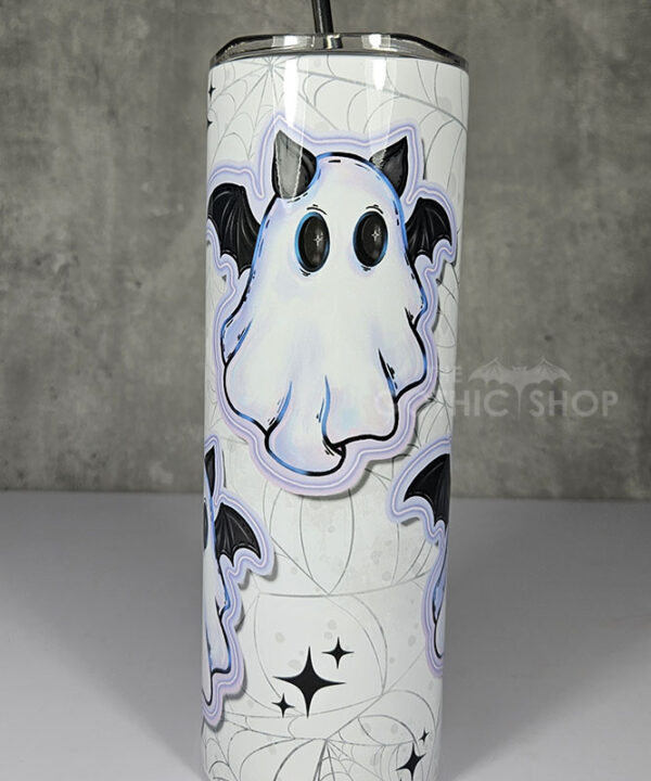 imposter bat ghost gothic 20oz straight tumbler