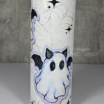 imposter bat ghost gothic 20oz straight tumbler