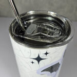 imposter bat ghost gothic 20oz straight tumbler