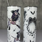 bad witch vibes gothic 20oz straight tumbler