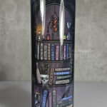 dark romance oddities library bookcase burgundy gothic 20oz straight tumbler