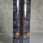 dark romance oddities library bookcase burgundy gothic 20oz straight tumbler