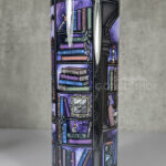 dark romance oddities library bookcase purple galaxy gothic 20oz straight tumbler