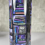 dark romance oddities library bookcase purple galaxy gothic 20oz straight tumbler