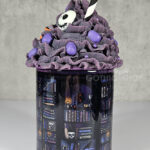 dark romance oddities library bookcase ombre gothic ceramic mug