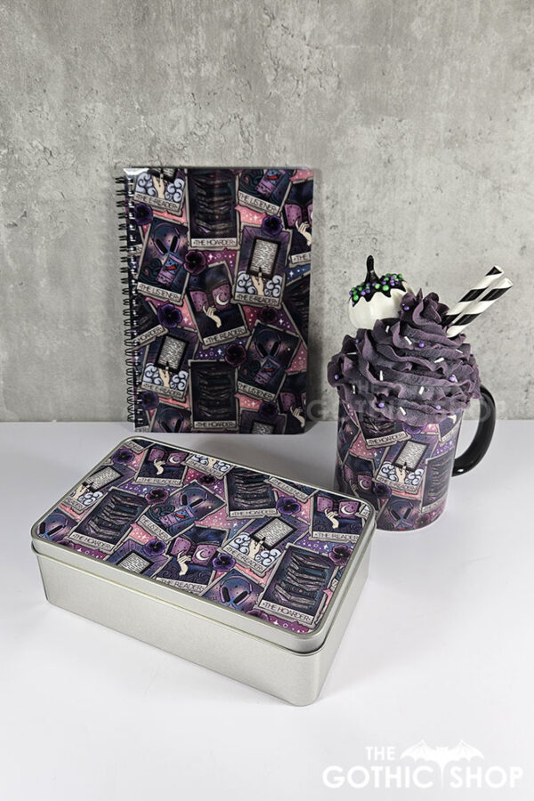 tarot cards reader hoarder ombre witchy ceramic mug