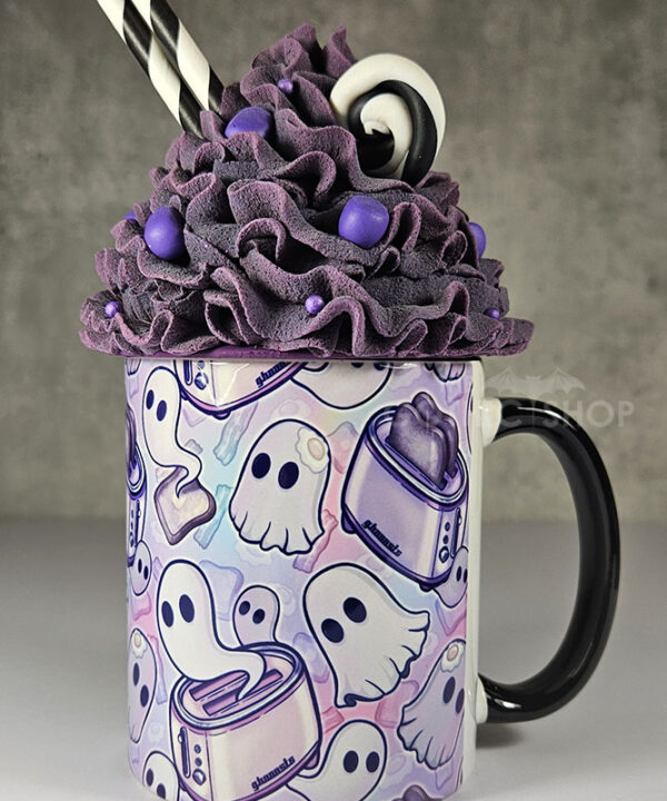 toastie ghosties pastel spooky ceramic mug