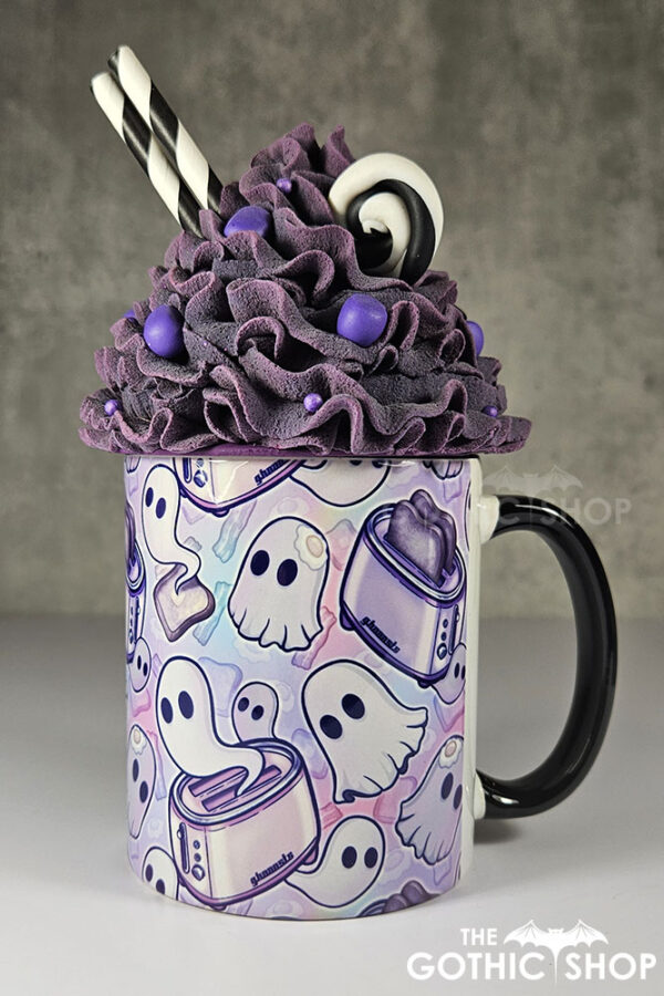 toastie ghosties pastel spooky ceramic mug