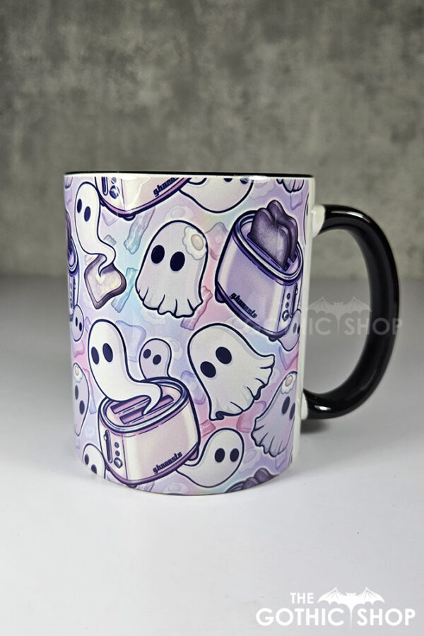 toastie ghosties pastel spooky ceramic mug