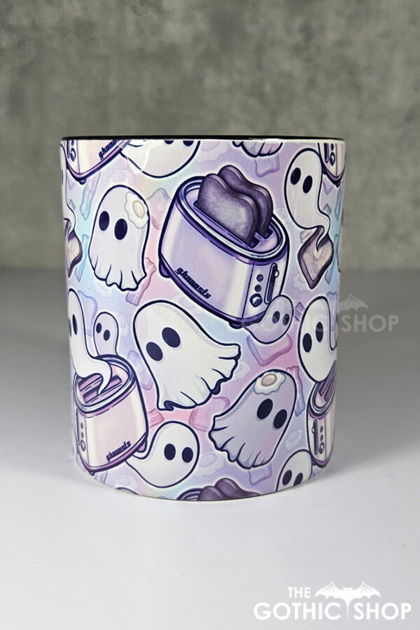 toastie ghosties pastel spooky ceramic mug
