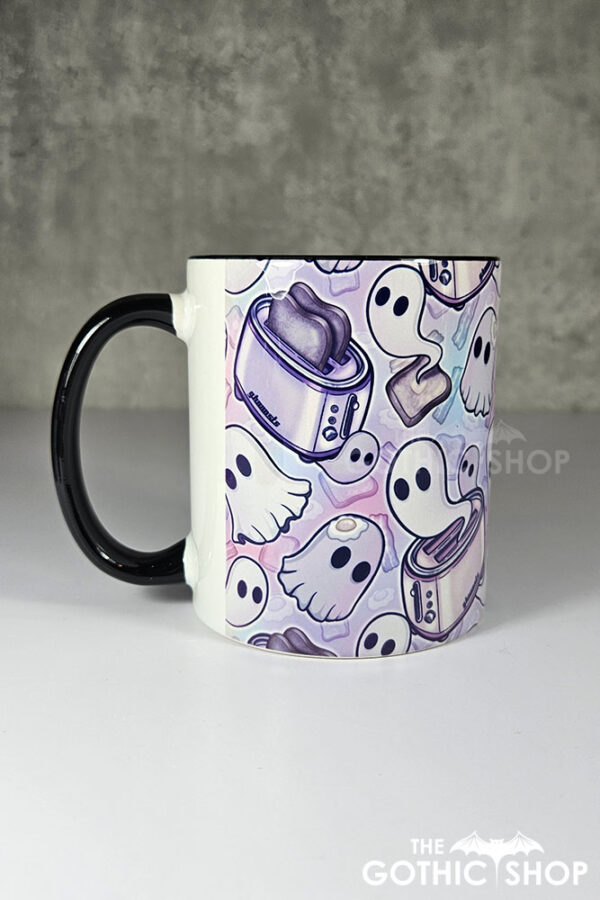 toastie ghosties pastel spooky ceramic mug