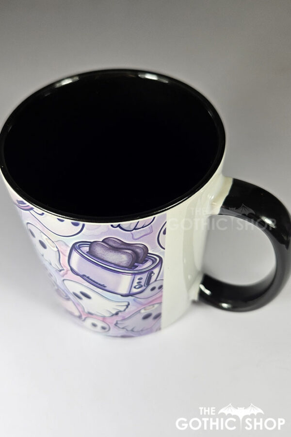 toastie ghosties pastel spooky ceramic mug