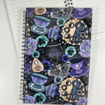 witch's brew poisonberry pie tea party a5 notebook journal