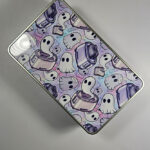 toastie ghosties pastel spooky rectangular tin
