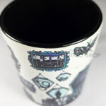 bookish nook spider bookshelves gothic mug gift