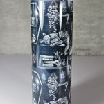 witchy curios & grey tabby cat coffin bookshelves bookish gothic 20oz straight tumbler (copy)