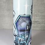 bookish nook spider bookshelves bookish gothic 20oz straight tumbler