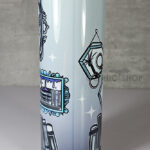 bookish nook spider bookshelves bookish gothic 20oz straight tumbler