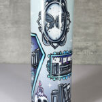 bookish nook spider bookshelves bookish gothic 20oz straight tumbler