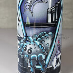 bookish nook spider bookshelves bookish gothic 20oz straight tumbler
