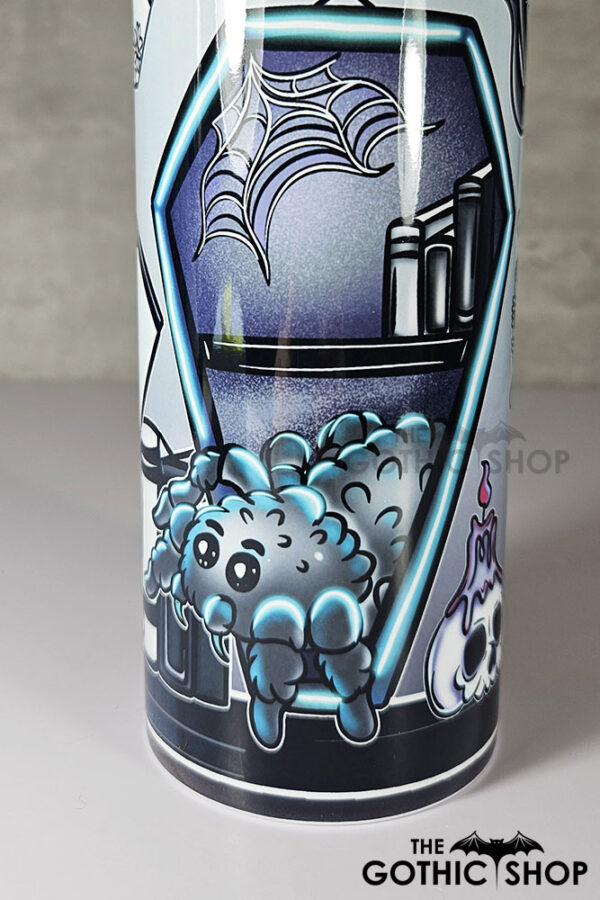 bookish nook spider bookshelves bookish gothic 20oz straight tumbler
