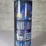 dark romance oddities library bookcase bookish ombre gothic 20oz straight tumbler