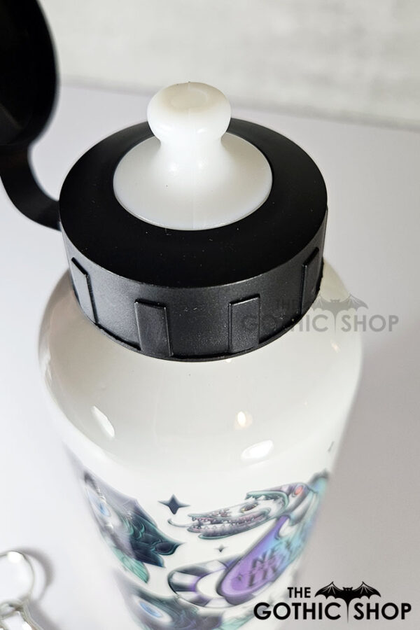 never trust the living sandworm & planchette 600ml screw lid metal sports water bottle
