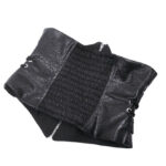 cw088 buckle faux leather corset by dark in love