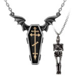 undying homage pendant necklace by alchemy gothic