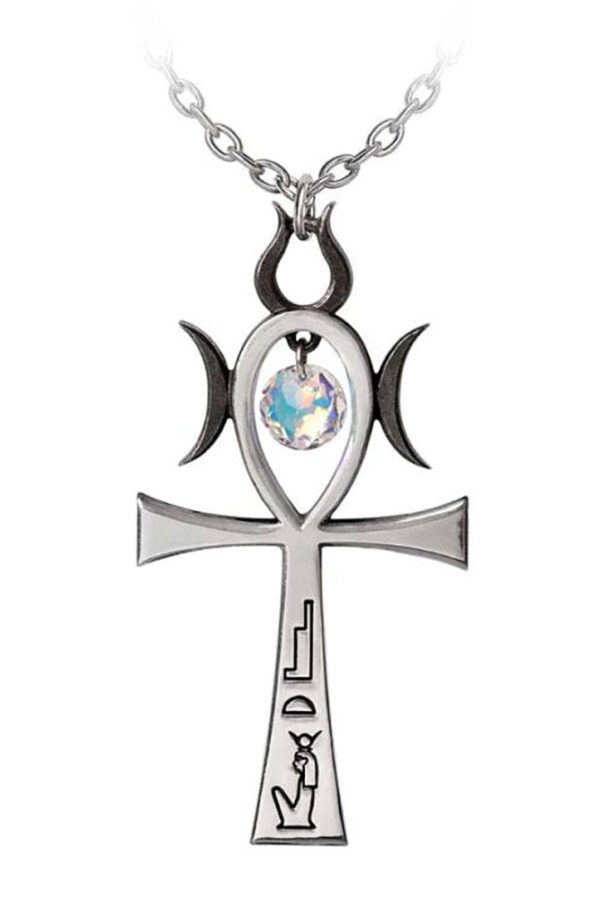 Witch Ankh (Of Menouthis) Pendant Necklace by Alchemy Gothic 