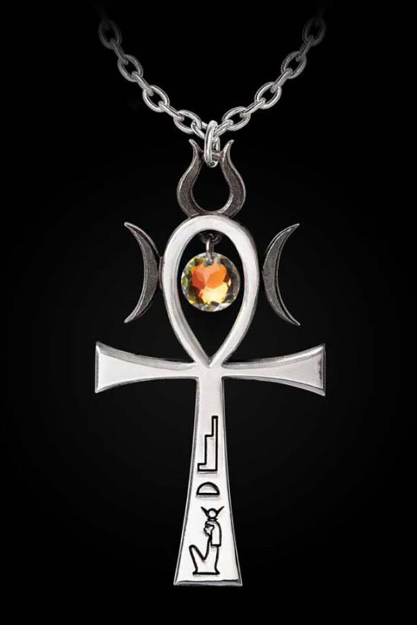 Witch Ankh (Of Menouthis) Pendant Necklace by Alchemy Gothic 