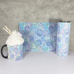 haunted boba ghost bubble tea pastel gothic 20oz straight tumbler