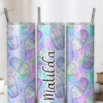 haunted boba ghost bubble tea pastel gothic 20oz straight tumbler