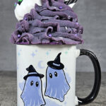 kawaii witchy ghosties & stars gothic mug
