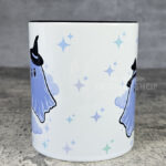 kawaii witchy ghosties & stars gothic mug