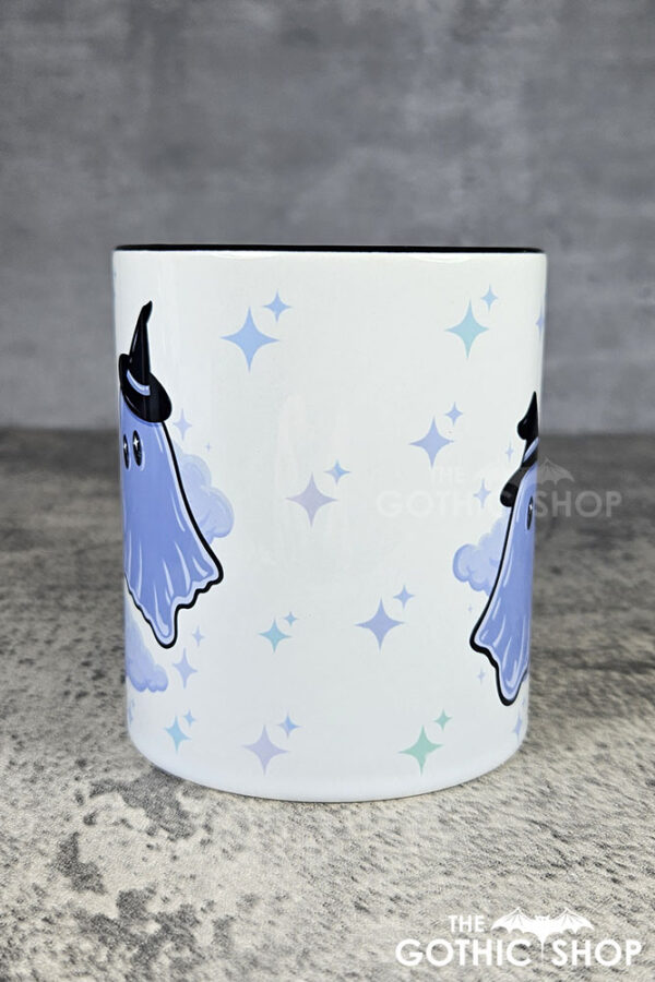 kawaii witchy ghosties & stars gothic mug