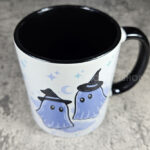 kawaii witchy ghosties & stars gothic mug