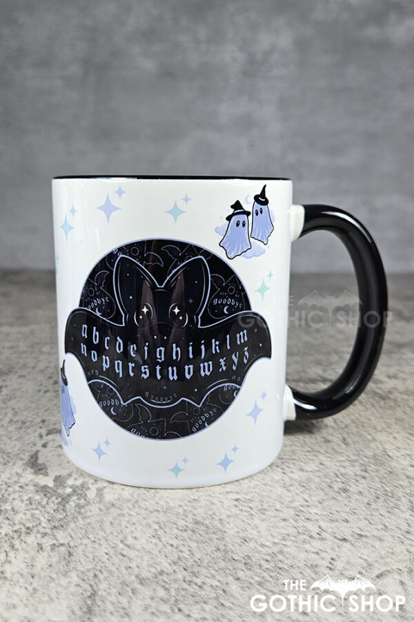 ouija bats & little kawaii witchy ghosties gothic mug