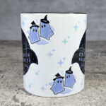 ouija bats & little kawaii witchy ghosties gothic mug