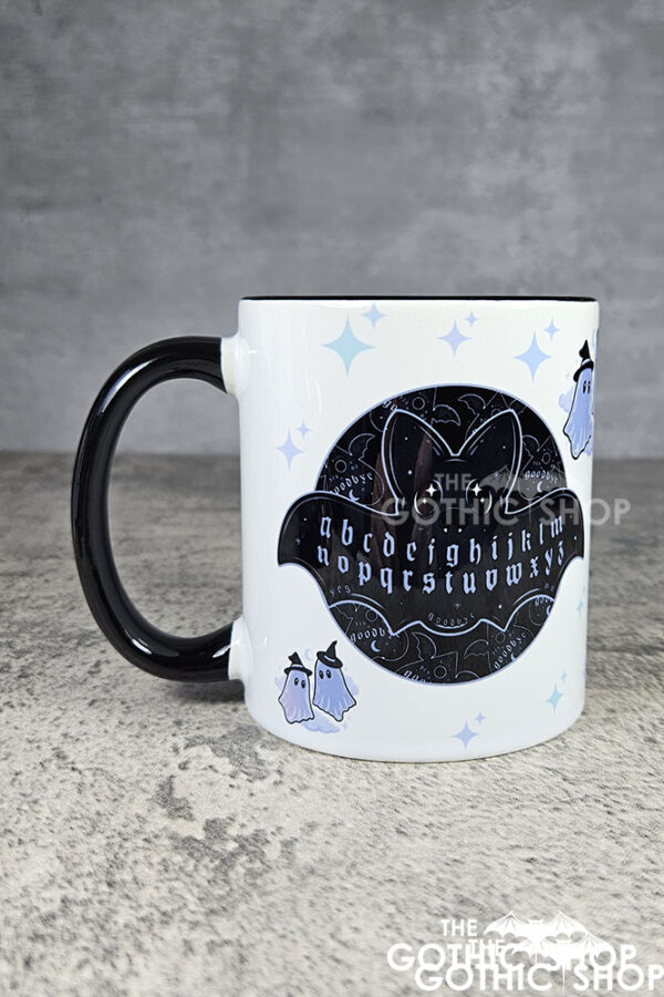 ouija bats & little kawaii witchy ghosties gothic mug