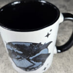 friggin bats & books gothic mug