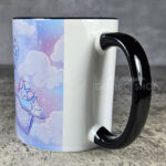 friggin bats & books pastel pink blue gothic print