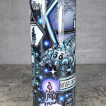 bookish nook spider book lovers club bookshelves gothic 20oz straight tumbler second